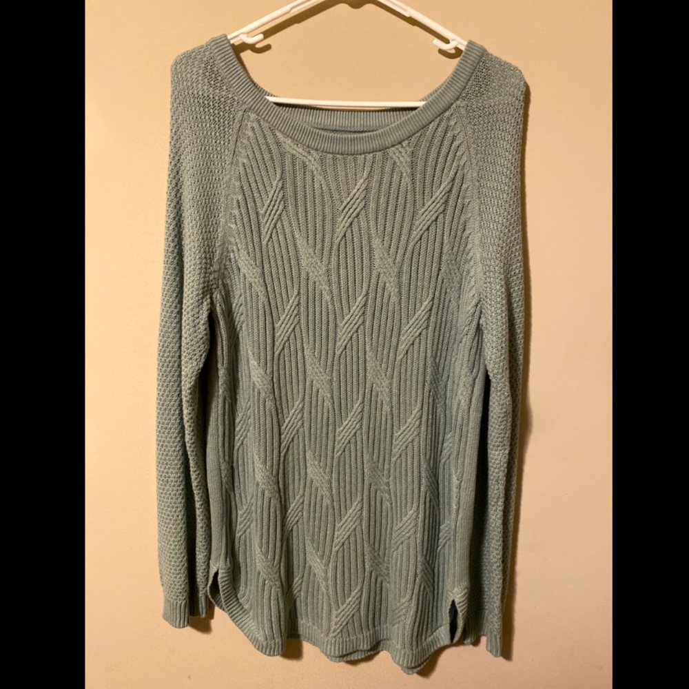 Sonoma Mint Blue/Green Sweater